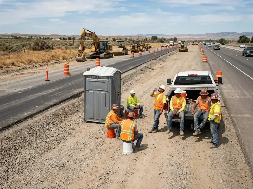 highway-road-construction-crew-007 — frequently asked questions, Porta Potty and Restroom Rentals in Williams Bay, WI